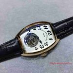 Replica Franck Muller Master of Complication Mens Watch Rose Gold White Tourbillon Dial